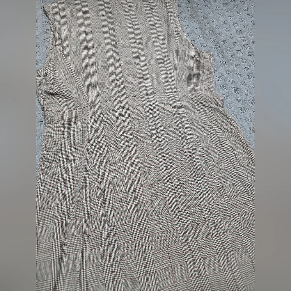 Vintage 90s Gap Plaid Vest Styke Dress Size 4